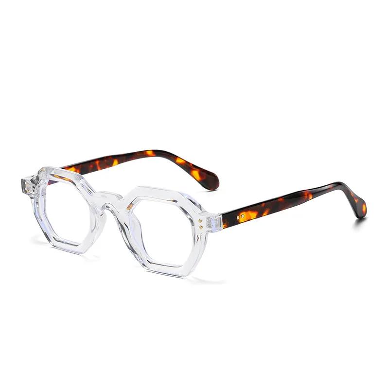 Модные маленькие многоугольные квадратные женские солнцезащитные очки ретро заклепки мужские солнцезащитные очки UV400 трендовые для активного отдыха