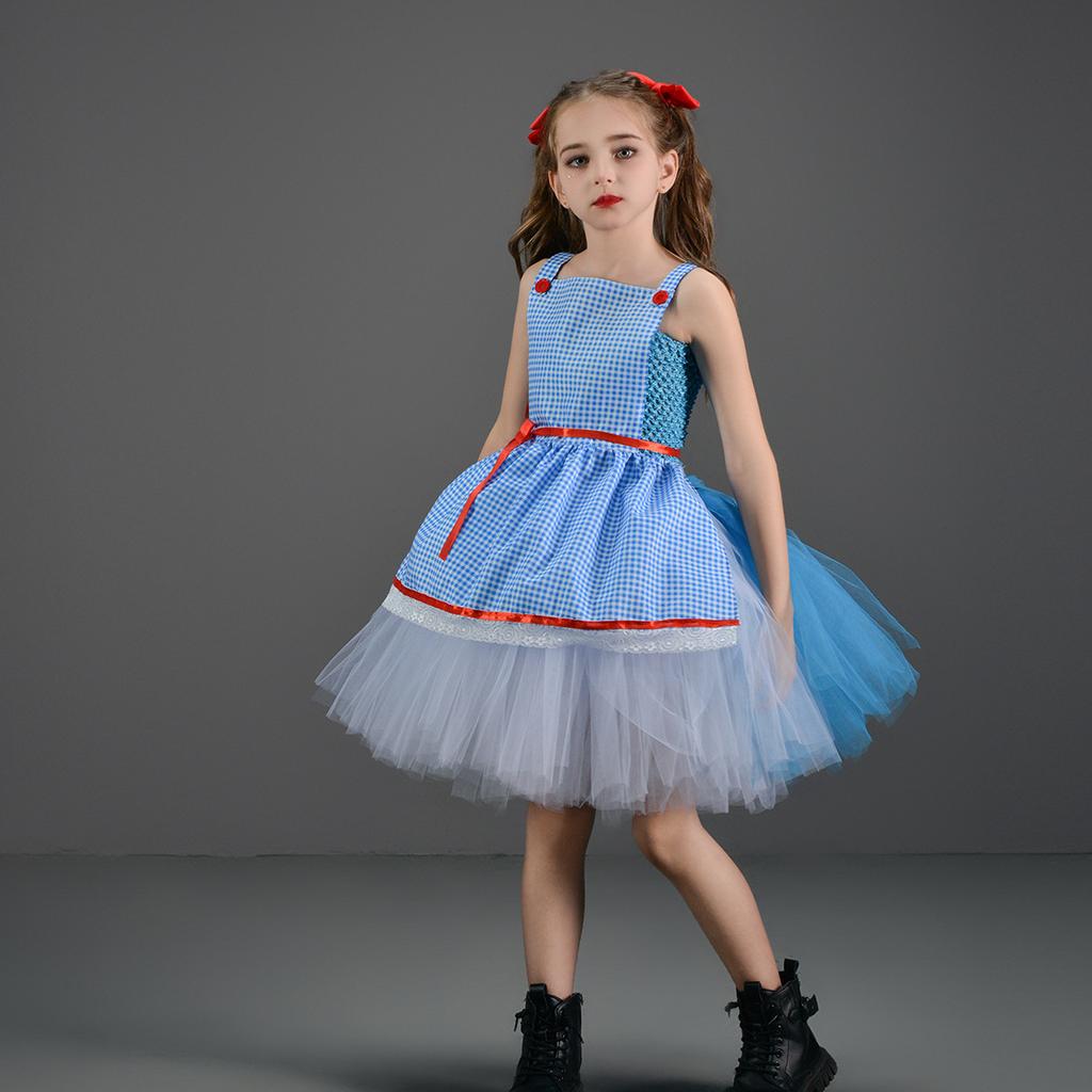 Детский костюм на Хэллоуин для девочек Жестяной человек Лев Принцесса Пачка Платье для игры Вечерний наряд