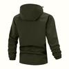 Men'S Loose Jacket Fashionable Multi Pocket Hooded Jacket