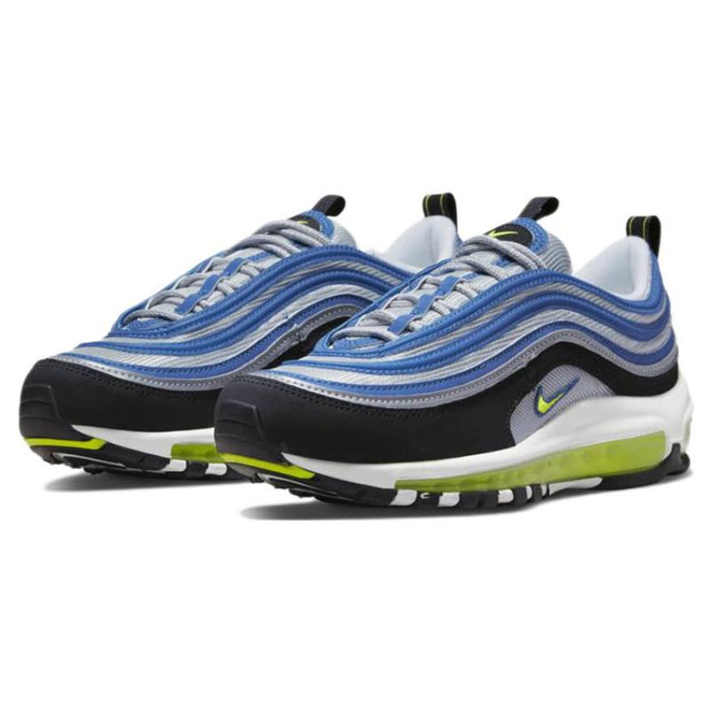 Nike Женские кроссовки Air Max 97 Og Atlantic Blue Voltage Yellow Повседневная обувь DQ9131-400