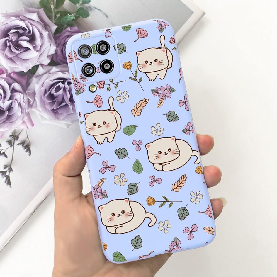 Для Samsung Galaxy A22 5G Чехол SM-A226B Задняя крышка Милый Астронавт Силиконовый Мягкий Чехол Для Samsung A22 4G A22s SM-A225F A 22 Para