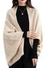 Knit Long Loose Poncho Poncho Winter [NEKORA] Cardigan, Stole, Shawl, Haori, Dolman, Outerwear, Women's, Sleeve, Top, A-line, A-line Coat, Cute,