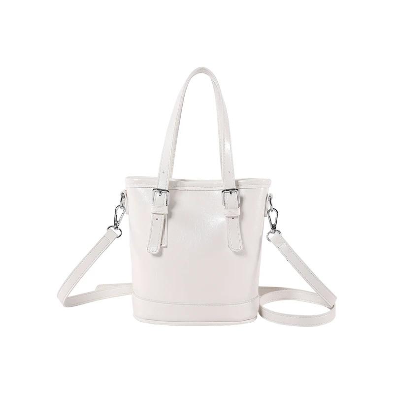 Ретро ПУ женские сумки с верхней ручкой на молнии простые сумки через плечо для женщин новые высококачественные сумки для женщин