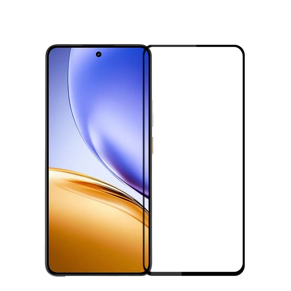 For Realme 14T 5G/Realme 14 5G Screen Protector MOFI 9H Full Glue Full Coverage High Aluminum-Silicon Glass Film