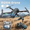 Новый RC Дрон RG806 MAX 360° Предотвращение Препятствий Аэросъемка 8K Двойная Камера Квадрокоптер GPS Четырехосный Вертолет Бесколлекторный Двигатель Дрон Подарок Игрушка