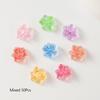 50 шт. 3D Ледяные Полупрозрачные Градиентные Цветы-Цветы Шармы для Ногтей Светящиеся Маникюрные Арт-Украшения для Дизайна Ногтей
