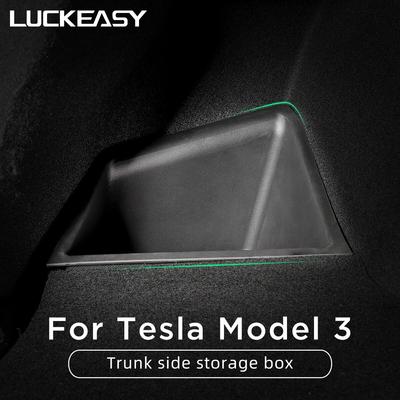 Для Tesla Model 3 автомобильный задний багажник с левой стороны ящик для хранения аксессуары для интерьера Огнетушитель перегородка украшение Model3 крышка