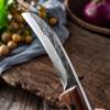 Stainless Steel Meat Cleaver Forged Boning Knife Butcher Knife Chef Knife with Sheath