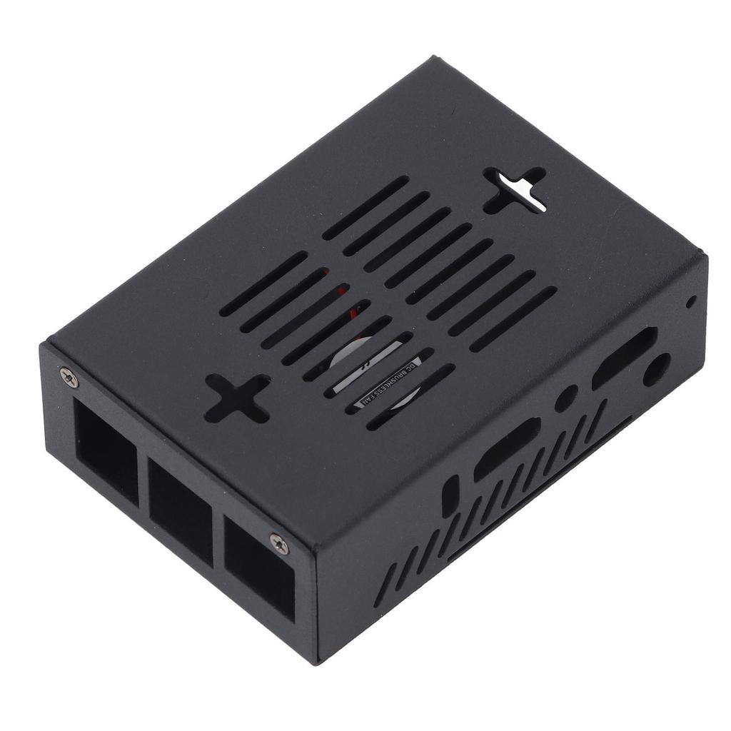 Охлаждающий корпус для Orange Pi 5 MAX Одноплатный компьютер из цинкового сплава Металлический охлаждающий корпус с вентилятором