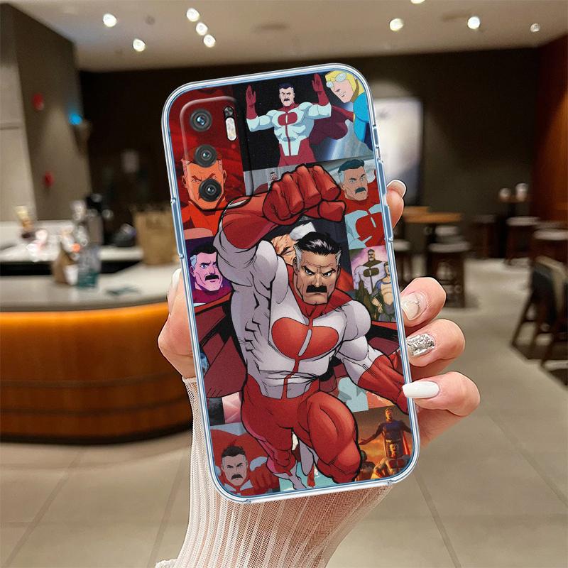 UP35 I-Invincibles Transparent Phone Case for Motorola Moto G40 G04 G05 One Ace Action Fusion + Plus Hyper Macro Vision Zoom