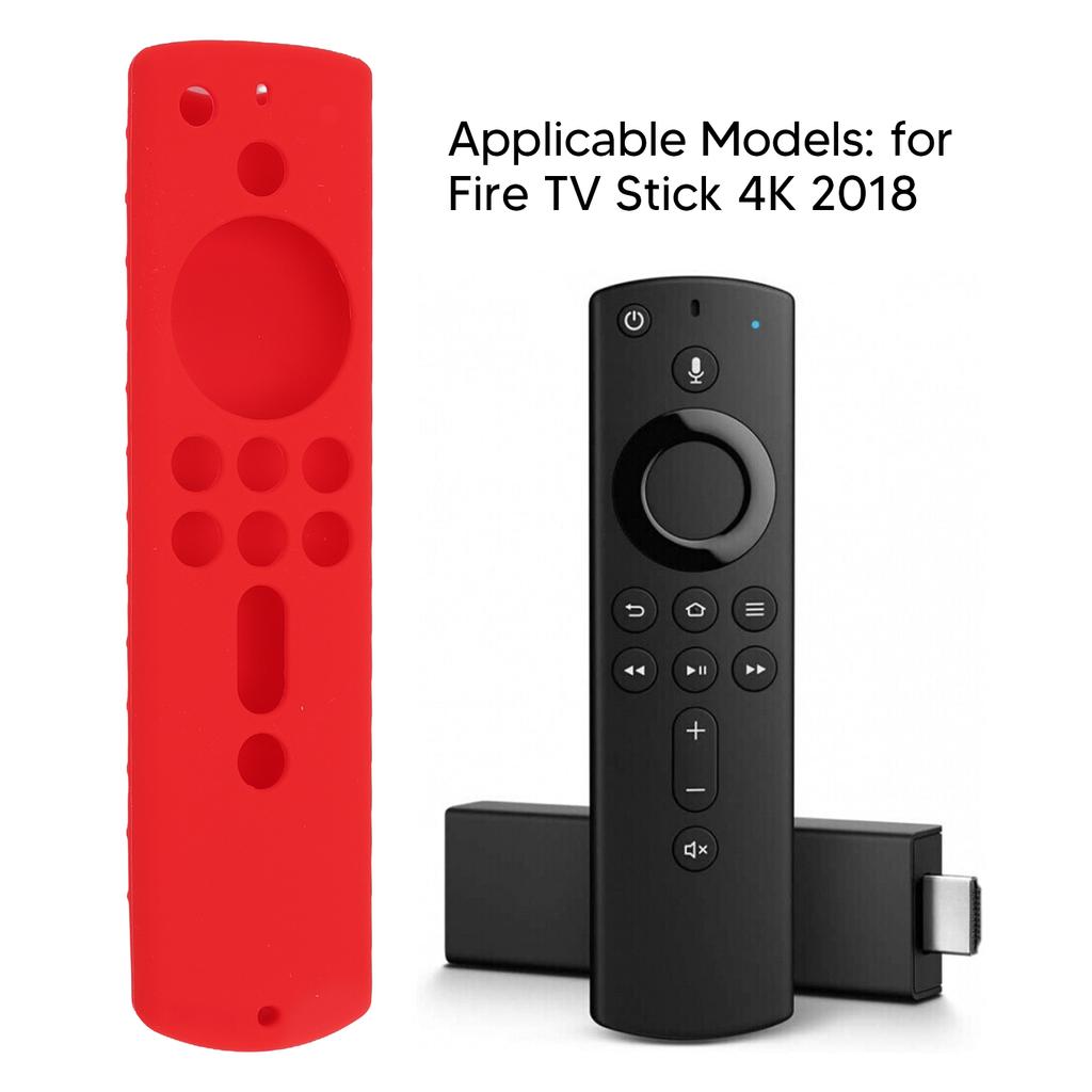 Силиконовый защитный чехол для пульта ДУ TV Stick 4K 2018, противоударный, нескользящий защитный чехол