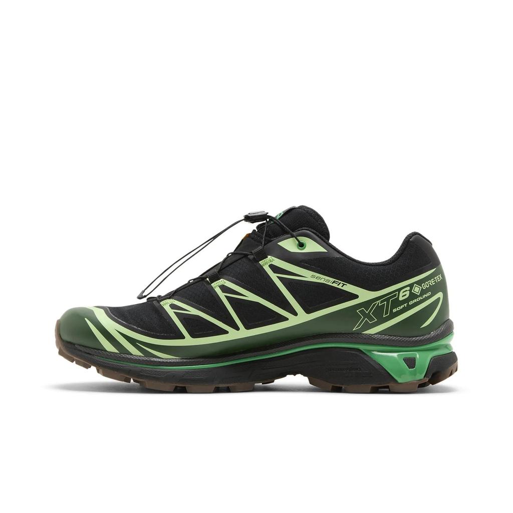 Salomon XT-6 GORE-TEX 'Black Eden' (Unisex) Black / Eden / Green Ash Mountaineering Hiking Shoes L47292100