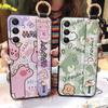 Cute Soft Case Phone Case For Samsung Galaxy A17 Back Cover Anti-knock Cartoon Waterproof Phone Holder Protective Ring