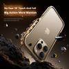 Киберпанк Панк Механический Чехол-Рамка для Телефона для iPhone 16 15 14 13 Pro Max Plus Алюминиевый Сплав Металл Ударопрочный Бампер