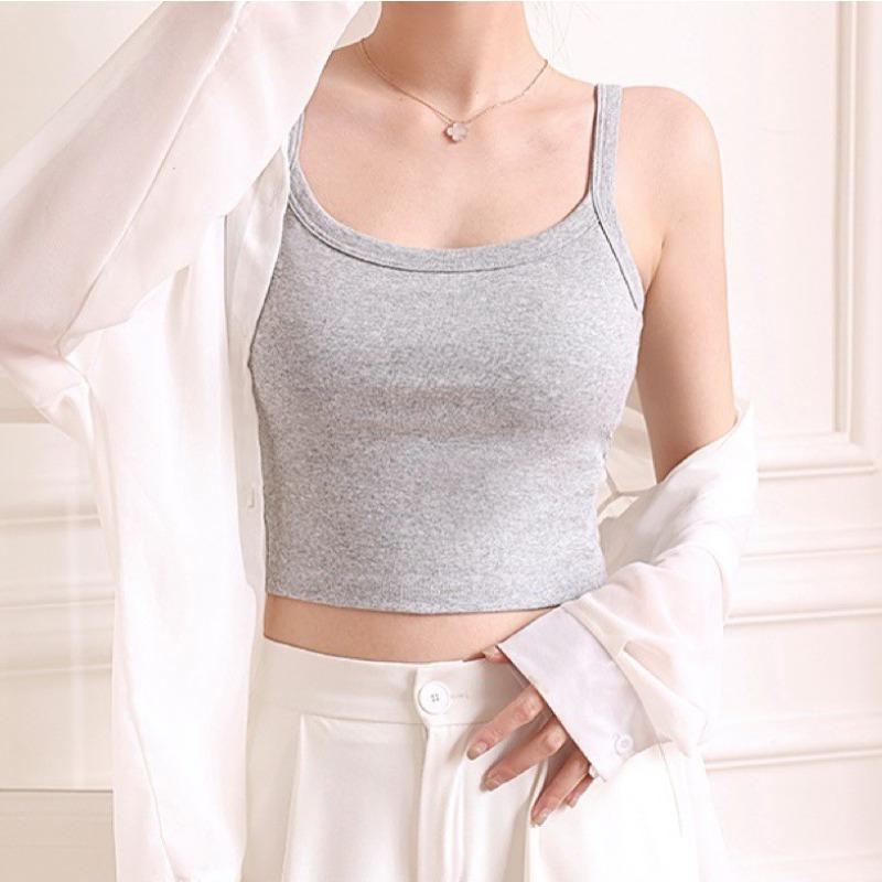 Spice Girls сексуальная с накладкой на грудь маленькая бретелька через шею женская летняя одежда снаружи дизайн чувство груди без рукавов сзади блузка женщина