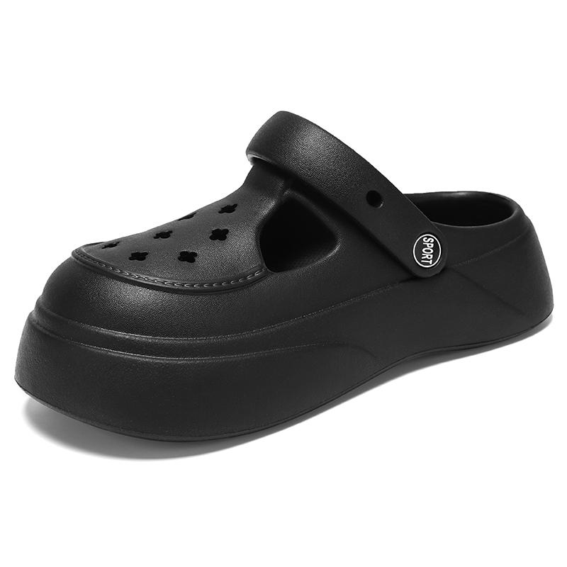 Модные летние нескользящие тапочки для ванной, женские домашние сандалии с мягкой подошвой для улицы и дома, для пляжа, повседневные сандалии с толстой подошвой, новые дизайнерские