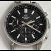 CASIO Casio EDIFICE EFV-650 наручные часы хронограф радио-солнечные черный циферблат Неисправны
