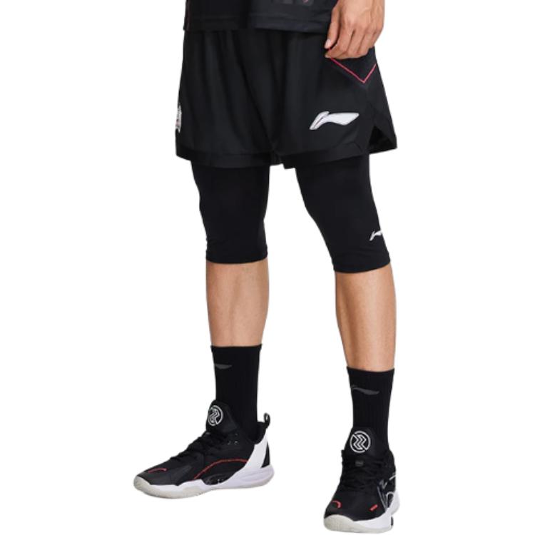 Баскетбольные шорты Li Ning CBA мужские черные AAPS153-2