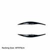 Glossy Black Headlight Eyebrow Cover Car Exterior Headlamp Eyebrow Trim  2005-2012