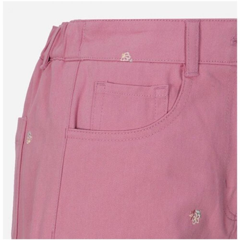 Thursday Island Flower Motif Embroidered Pants T262mpt142w