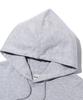 RAYFIKERS Amusement Short Sleeve Hoodie Melange Grey (Mp7Tu427-097)