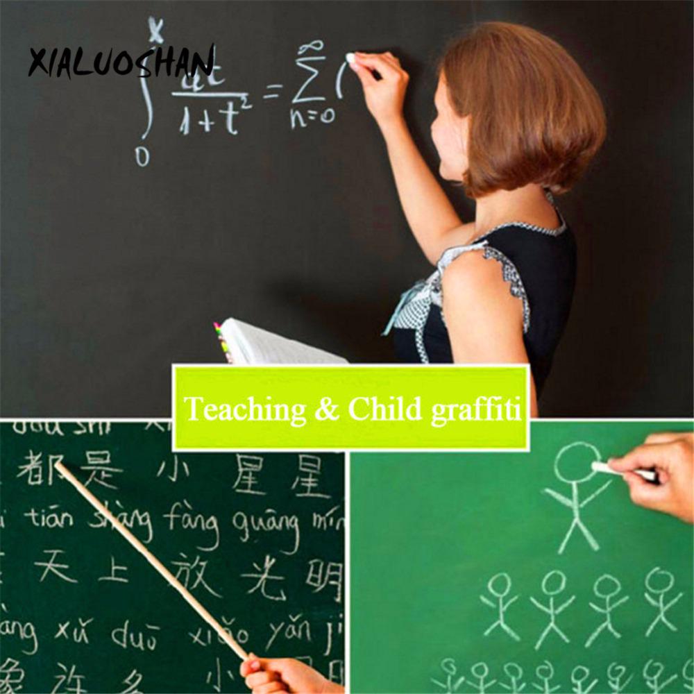 45CMx100CM Vinyl Chalkboard Wall Stickers Removable Blackboard Decals Great Gift for Kids