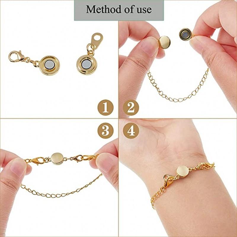 Магнитная пряжка Пряжка-присоска DIY Браслет Ожерелье Соединительная пряжка