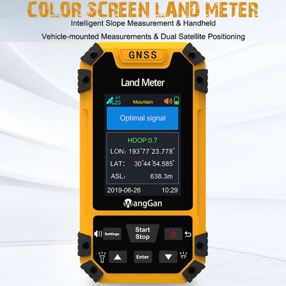 Color Screen Measuring Tools Land Survey Meter Acreage Meter GPS Land Meter Surveying Machine
