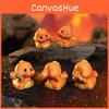 Adorable Resin Cartoon Dragon Figurines Miniature Desk Ornaments Blind Box Set