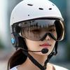 ABS Шумоподавление Ударопрочный Легкий IP67 Пылезащитный Велосипедный Шлем Система Связи Беспроводное Подключение