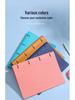 A4 Removable 4-Hole Loose-Leaf Grid Notebook - Simple College Student Design