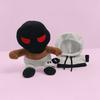 Roblox Foltyn Family Plush Toy White Hooded Stuffed Figure Game Peripheral Soft Plush Doll Gift For Kids Game Fans Room Decor