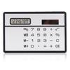 Stationery Solar Powered Calculator Credit Card Calculator Mini Calculator Pocket Calculator