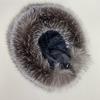 Women's Winter Real Fur Dome Hats Fluffy Natural Fox Rabbit Princess Hat
