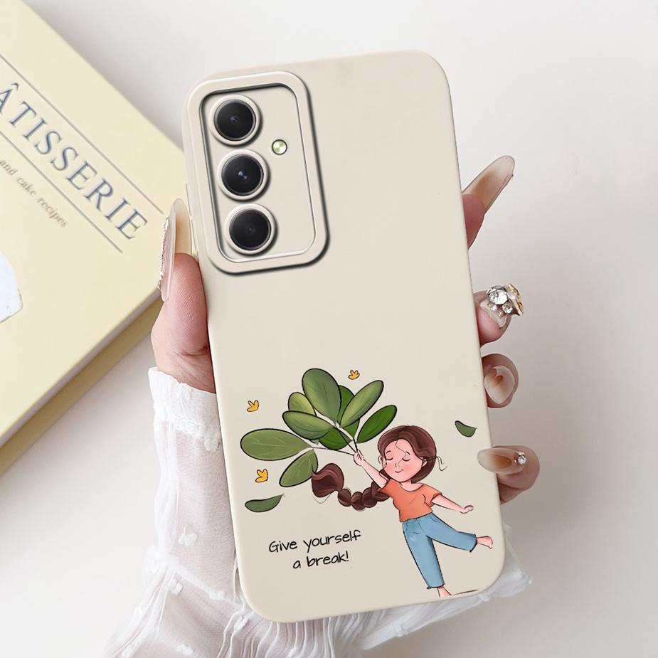 Для Samsung Galaxy A15 A25 A35 A55 5G Чехол Модный Чехол с Конфетным Рисунком Ударопрочный Чехол для Телефона Для Samsung A55 A 15 25 35 5G Оболочка