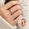 High Polished Copper Rings 6mm Wide Wide Band Ring New Finger Jewelry  Daily Wear