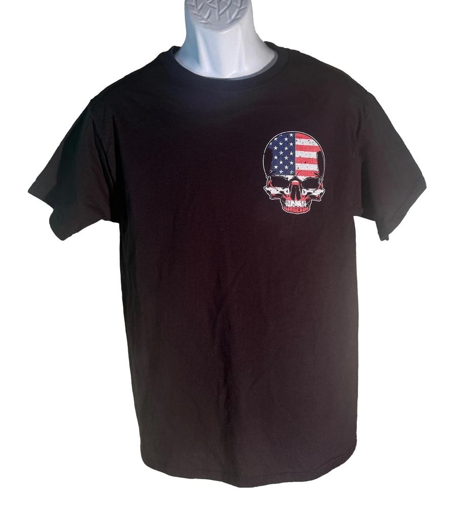 CERTIFIED DEPLORABLE ARIZONA CHAPTER Short Sleeve Black T-Shirt Medium