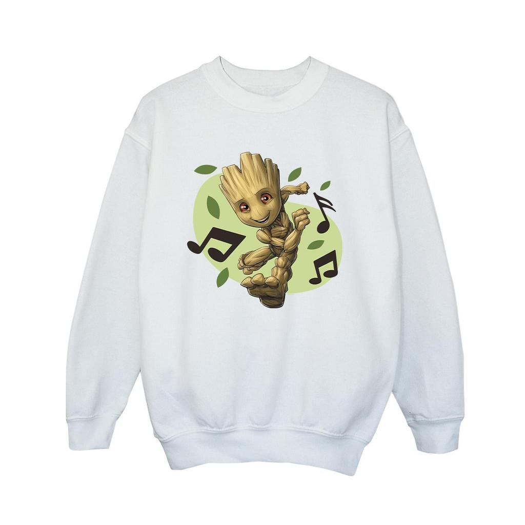 Marvel Мальчики Стражи Галактики Грут Музыкальные Ноты Толстовка