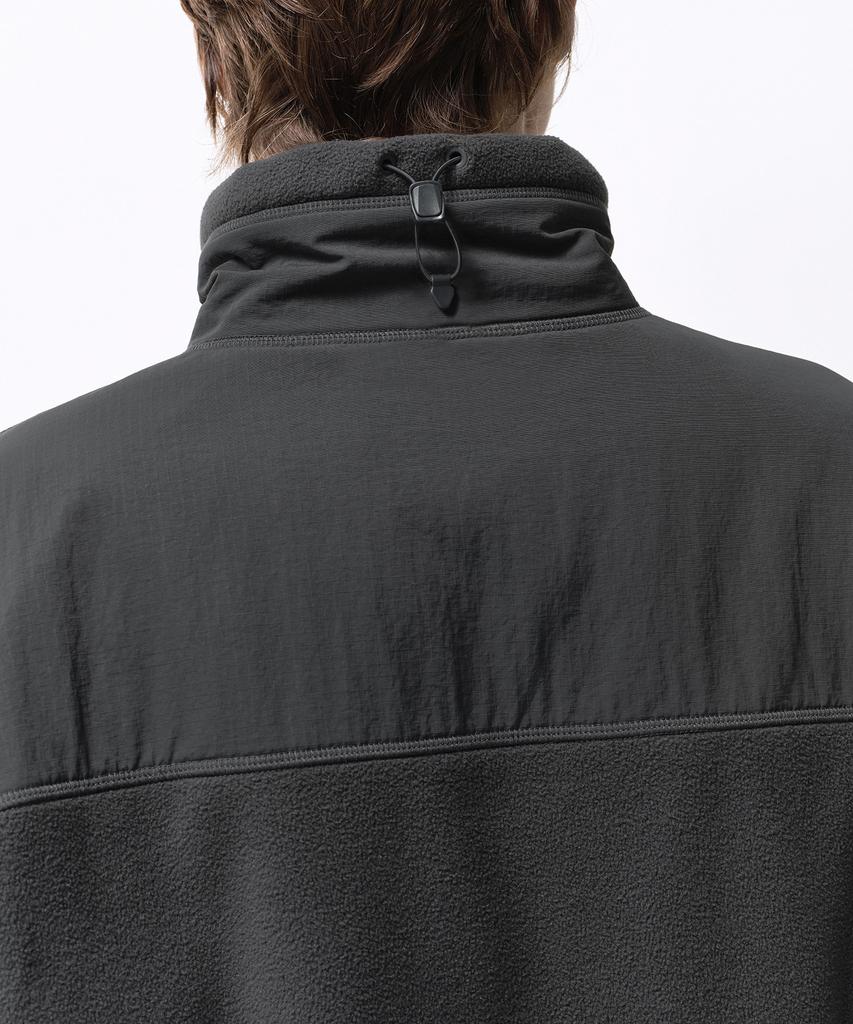 Musinsa Standard [Городской отдых] Куртка из полярного флиса с высокой горловиной [Серый]
