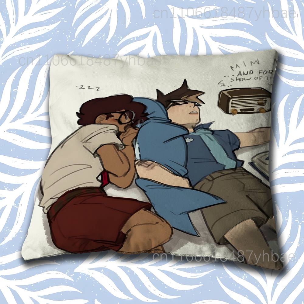R-Radiostatic Vox Alastor Cushion Cover Pillow Cover Decor Pillowcase Printed Cushion Case For Couch