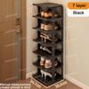 Многослойная стойка для хранения обуви, минималистичный органайзер для обуви для дома, общежития, экономящий место, настенные угловые шкафы для обуви