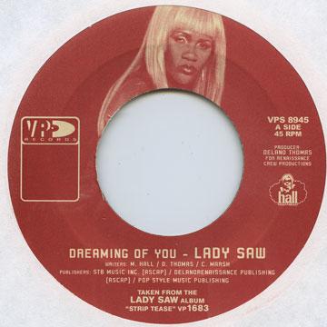 7inch Record LADY SAW - Dreaming Of You / My Dreamz VPS8945 VP US 2004 US Reggae, Ska & Dub