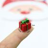 And Cute Simulation Decoration Accessories Christmas Gift Box Miniature Resin Jewelry 1/12 Scale