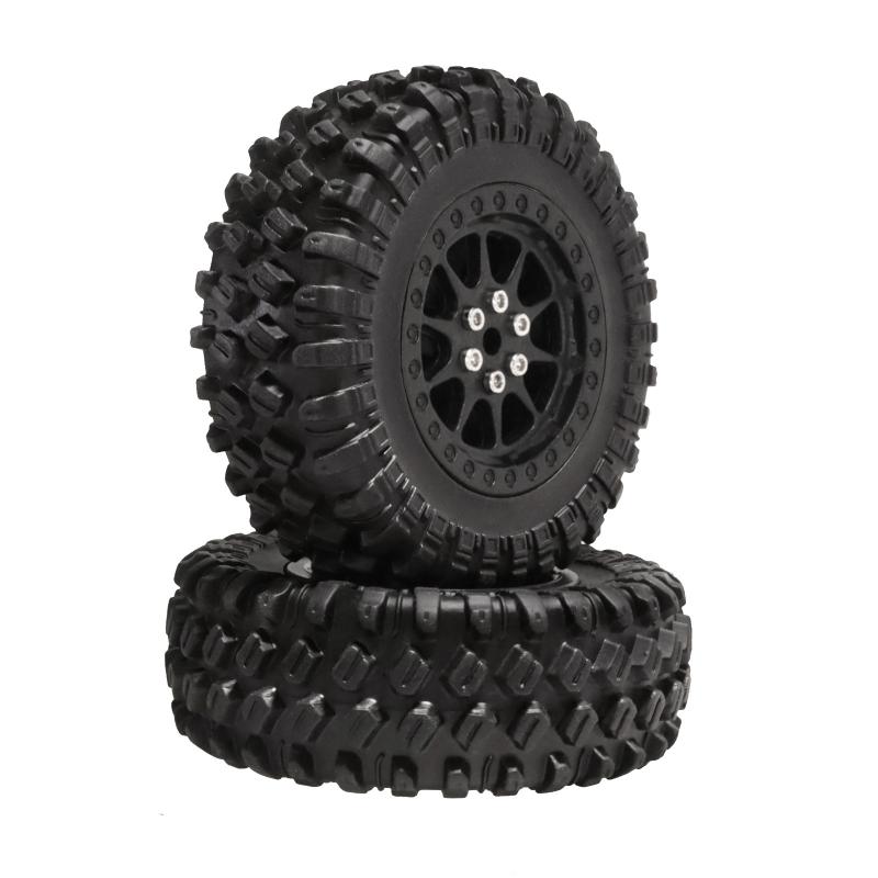 1:12 RC Car Crawler Tire Replacement 72mm Metal Upgraded Wheels Toy Car Upgrade Accessories Parts MN90 91 99 99S