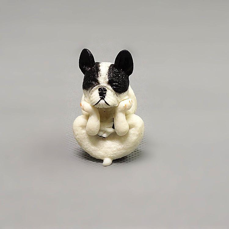 Pvc Bulldog Corgi Toy Model With Realistic Animal Features For Kids Room Decor