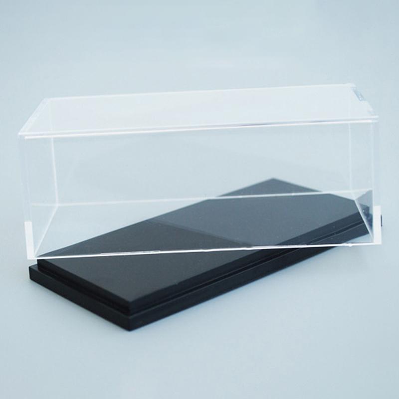 1PC Acrylic Display Case Fit for 1:64 Mini Size Dust Proof Clear Box Cabinet 1/64 Action Figures Display Box