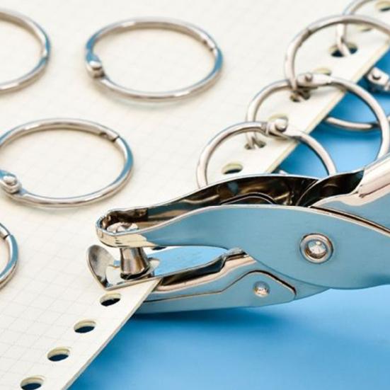 Дыроколы для бумаги с крошечной гладкой поверхностью, удобные ручные круглые дыроколы для