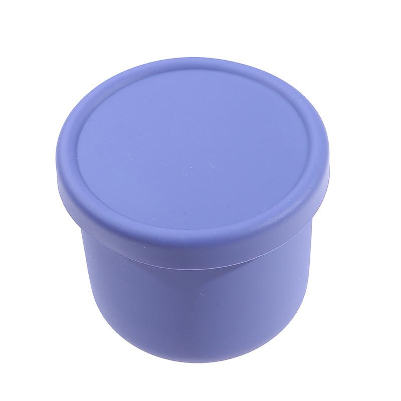 250 мл силиконовый контейнер для хранения еды с крышками многоразовые герметичные коробки для обеда Bento для взрослых детей морозильная камера контейнер для закусок для кемпинга