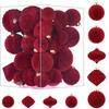 Новый flocked Рождественский шар Подарочный шар Рождественские шары Украшение для Рождественской елки DIY Рождественские украшения Рождественская елка Подвески
