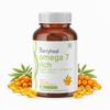 Berryheal Омега 7 Богатые Капсулы | Регулирует Уровень Сахара в Крови, Поддерживает Контроль Веса и Помогает Здоровью Дыхательных Путей | 100% Веганская Облепиха с Hig